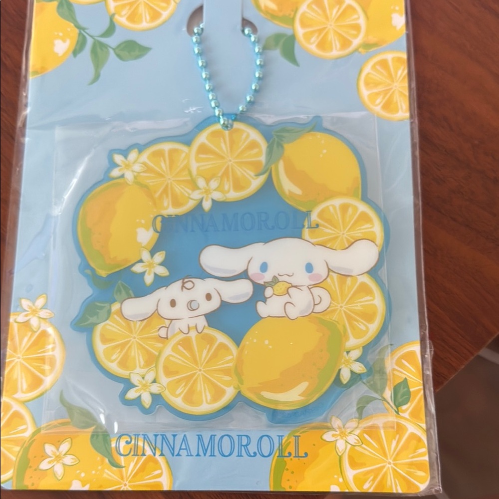 Cinnamoroll Lemon Keychain